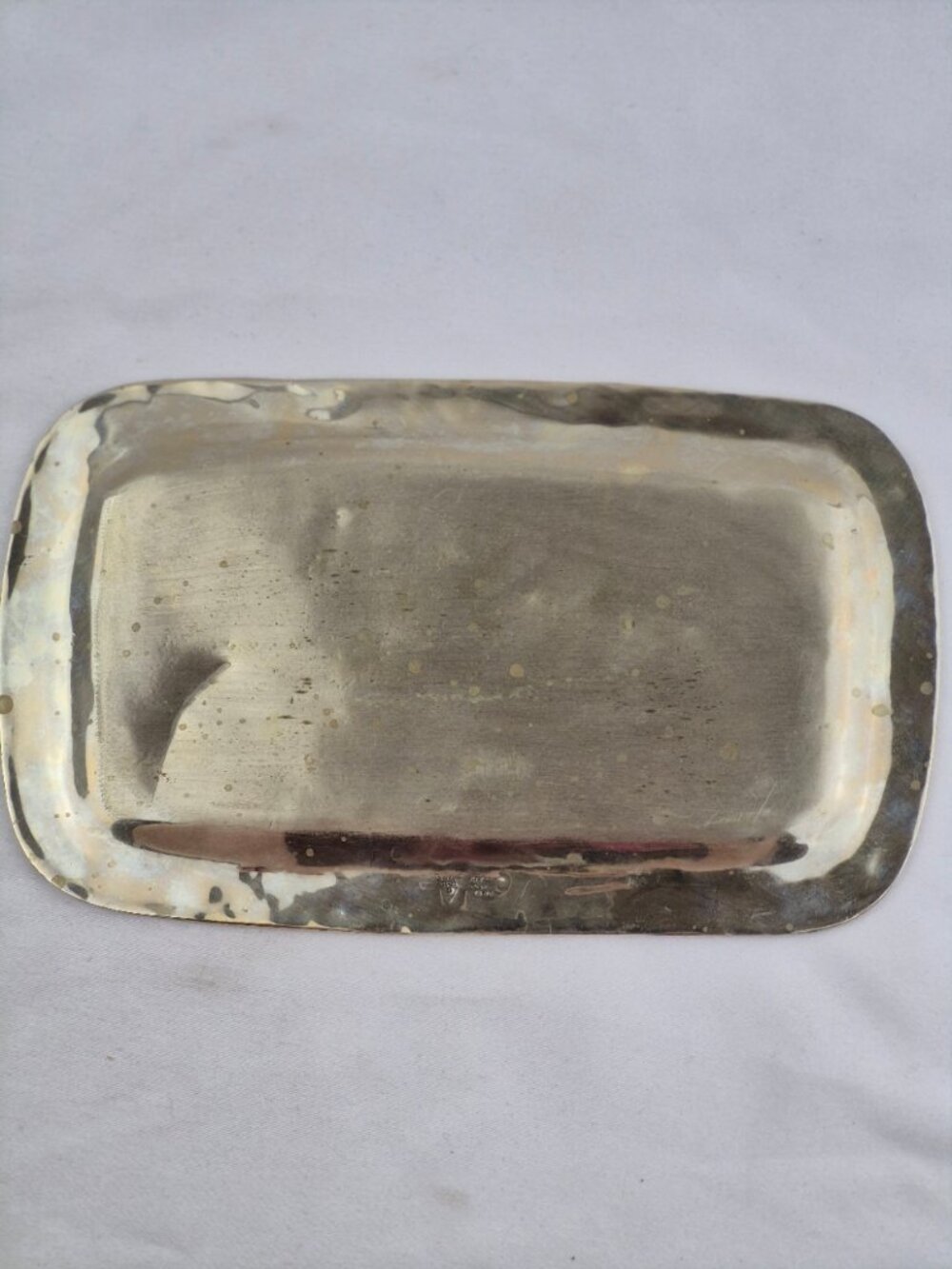 Vintage Taxco Mexican Abalone & Alpaca Silver Cordial Set 6 Shot Glasses & Tray - Picture 10 of 16